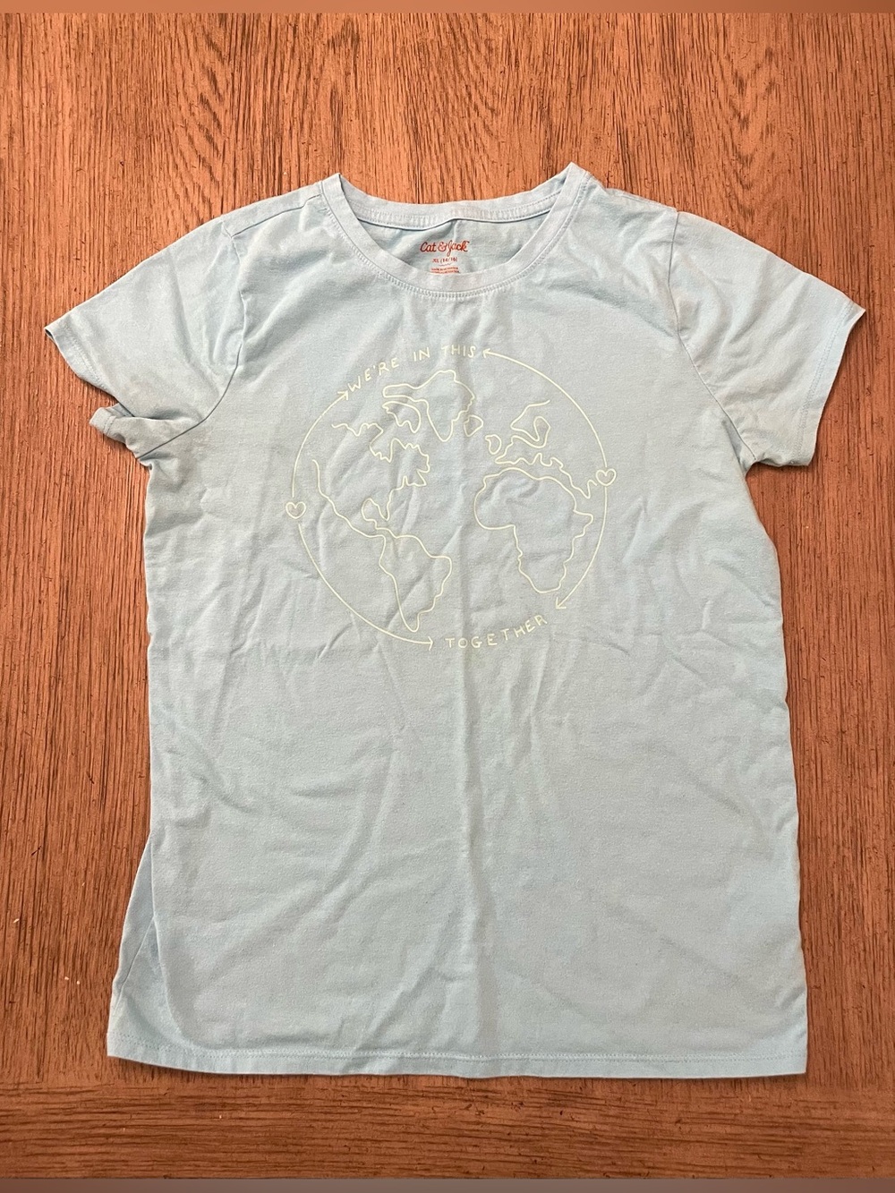 Cat & Jack girl’s tshirt, XL (14/16).